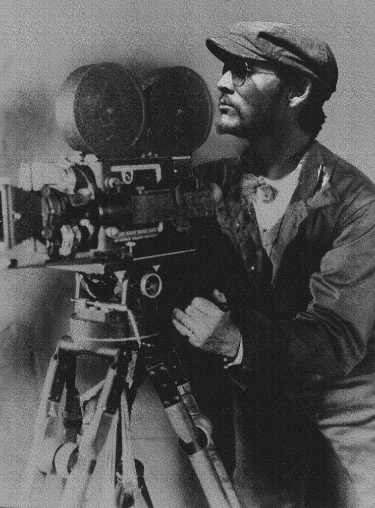 director, burke roberts, camera